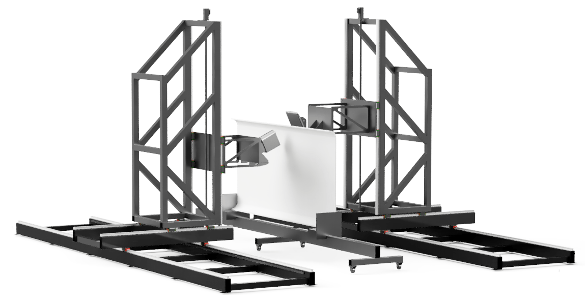 3D X-ray CT model of a plastic part showing highlighted internal porosity